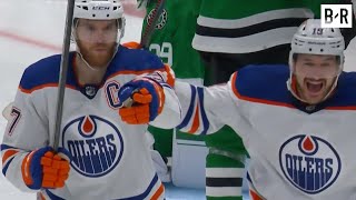 Connor McDavids Double OT Goal Wins Game 1 for Oilers vs Stars  2024 Stanley Cup Playoffs [upl. by Hecklau]