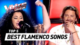 BEST FLAMENCO SONGS in The Voice [upl. by Reich281]