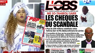 Revue des titres avec Mamy Samb ce vendredi 15 novembre à la une grave révélation de Barth sur Sonko [upl. by Acisey87]