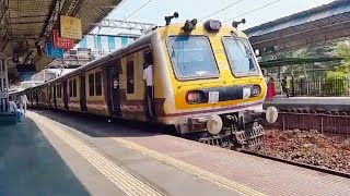 Mankhurd station Mumbai local train MLT 2023 Munkhurd railway station harbuar Line Mumbai [upl. by Tuneberg]