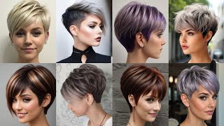 50 Gray Pixie Haircut and Hairstyles for the Modern Chic women [upl. by Nigel558]