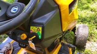 Cub Cadet XT2 Cold Start [upl. by Ajad]