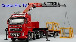 WSI Volvo FH  Palfinger and Trailer Aylward by Cranes Etc TV [upl. by Nyrem]