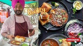 Sardar ji ka quality street food in jalandhar SinghVadaPav [upl. by Kinata]