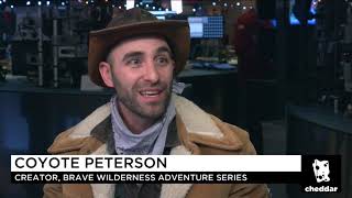 Coyote Peterson of Brave Wilderness on Getting Stung and Launching New Shows [upl. by Jenny]