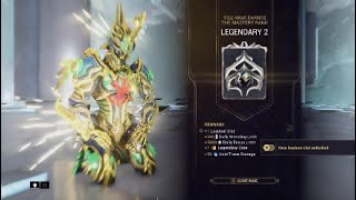 Warframe Legend Rank 2 with a Rattleguts [upl. by Ttereve]