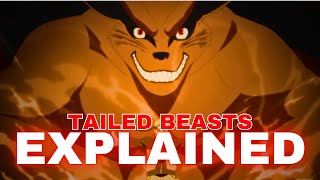 ALL Tailed Beasts In NARUTO EXPLAINED [upl. by Halsy691]