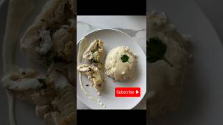 Recette rapide  Filet d’églefin sauce au beurre food cookingrecipe recettefacile recette [upl. by Llecrup]