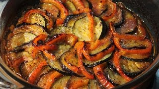 Ovenbaked Ratatouille Video Recipe [upl. by Erinna519]