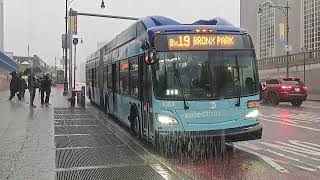 MTA NYCT Bus 2018 New Flyer XN60 1004 on the Bx19 [upl. by Milman]