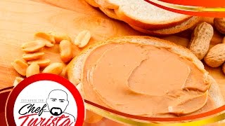 Cómo hacer mantequilla de maní casera sin químicos y sin gluten [upl. by Dnomasor]