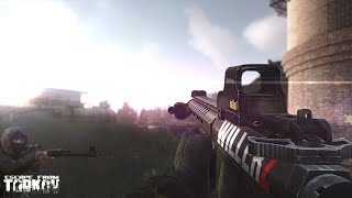 Shturman on Customs  Escape from Tarkov [upl. by Aroz]