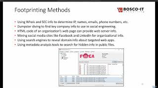 72 Footprinting Methods [upl. by Kucik]