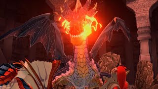 MONSTER HUNTER STORIES  Fatalis Boss Battle [upl. by Htebasile]