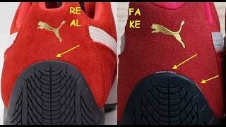 Puma speedcat real vs fake How to spot original Puma speedcat trainers [upl. by Elenaj]