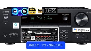 ONKYO TXNR6100 [upl. by Pavyer]