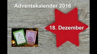 Weihnachtskarten mit 3DMalereiRuthvonG [upl. by Obara]