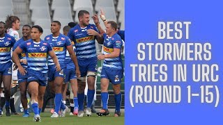 Best Stormers Tries in URC Round 115 [upl. by Aggri369]