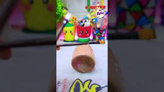 اعادة تدوير البرطمانت فكره قمر ❤ اختراع shorts diy recycling craft art ideas fyp [upl. by Jarrod]