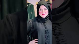 Black Abaya Fashion 2024 fashion explore princesss youtubeshorts hijab abayahijab muslimattir [upl. by Denn]