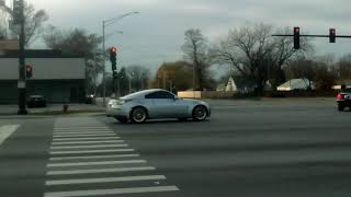 Spotted that Nissan 350Z with the BBS rims and Ducktail spoiler in Oak Lawn Illinois again [upl. by Acirfa]