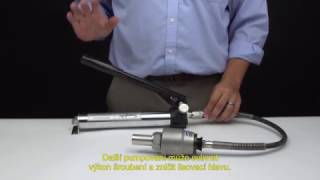 TechTips Using a Swagelok® Multihead Hydraulic Swaging Unit MHSU Czech Subtitles [upl. by Howard]