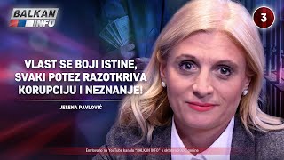 INTERVJU Jelena Pavlović  Vlast se boji istine sve razotkriva korupciju i neznanje 21102024 [upl. by Kenison586]