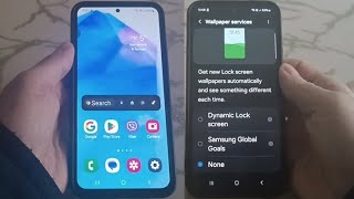 How to remove glance from lock screen in samsung A55 [upl. by Musetta]