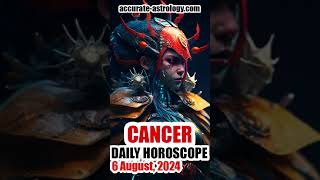 CANCER DAILY HOROSCOPE August 6 2024 [upl. by Karlotta]