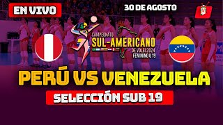 🔴PERÚ VS VENEZUELA EN VIVO  SUDAMERICANO DE VOLEY SUB 19 [upl. by Anairdna]