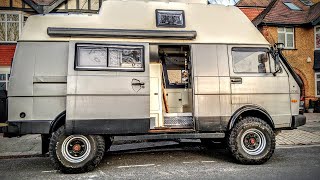 VW LT 4x4 Camper Van Tour  Walt [upl. by Norrahc944]