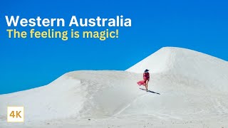 Explore the spectacular Lancelin Sand Dunes  Western Australia  Cinematic travel preview 4K [upl. by Pierro]