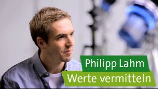 Philipp Lahm Welche Werte soll ich meinen Kindern vermitteln [upl. by Montana]