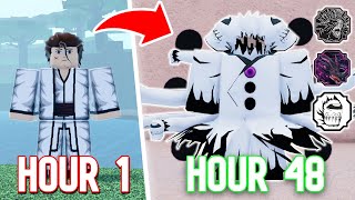 Spending 48 Hours MASTERING Every TYN TAILS Version in Shindo Life  Roblox [upl. by Gnus]