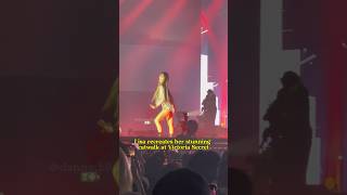 Lisa recreates Victoria Secrets top catwalk at fanmeeting bangkok lisa blackpink [upl. by Caty]