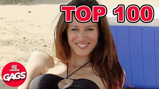 Top 100 Pranks OF ALL TIME  Just For Laughs Gags LIVE [upl. by Bowne]