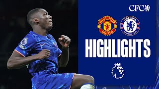 Man United 11 Chelsea  CAICEDO volley levels it at Old Trafford  HIGHLIGHTS  PL 2425 [upl. by Dniren]