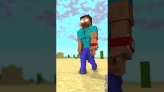 Zombie Becomes Herobrine in Thors Hammer Challenge ⌚⚡Part 2 Transform Watch [upl. by Cloutman225]