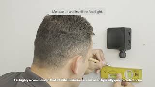 4lite Advantage Floodlight Installation Guide  Screwfix [upl. by Clover14]