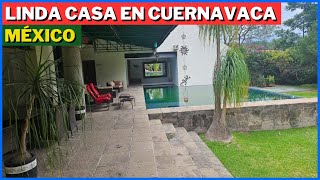 HERMOSA CASA EN VENTA EN CUERNAVACA MORELOS MÉXICO [upl. by Ambrogino]