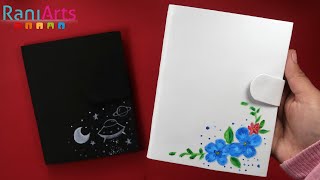 HAZ TUS PROPIAS LIBRETAS BULLET JOURNAL SKETCHBOOKS  FÁCIL  DIY [upl. by Aicilaanna405]