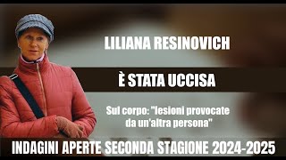 EDIZIONE STRAORDINARIA LILIANA RESINOVICH E STATA UCCISA CLAMOROSA NOVITA DALLA NUOVA AUTOPSIA [upl. by Ydieh]