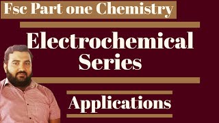 Applications of electrochemical series  Electrochemical Series and its Applications  Electrochem [upl. by Alaunnoif]