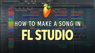 How to Make a Song in FL Studio 20 💻  Software Lesson [upl. by Calendra647]