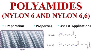 Polyamide  Nylon 6 and Nylon 66  Some important Polymers  UG PaathShaala polyamide nylon [upl. by Guarino]