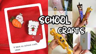 5 Back to School Crafts🏫📚  Cuddle Cloud [upl. by Yewed]