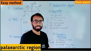 palaearctic region Zoogeographical region  MapSurrounding extent climateGeographyFauna [upl. by Dione873]