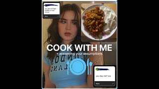 COOK WITH MEANSWERING YOUR ASSUMPTIONS  Jannarose [upl. by Beret]