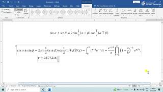 The Ultimate Guide to How to make Mathematical Equation or Formula in MS WORD [upl. by Ayram]