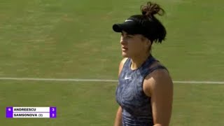 Bianca Andreescu 🇨🇦❤️ vs Liudmila Samsonova 🇷🇺❤️ WTA Final Hertogenbosch [upl. by Azial]